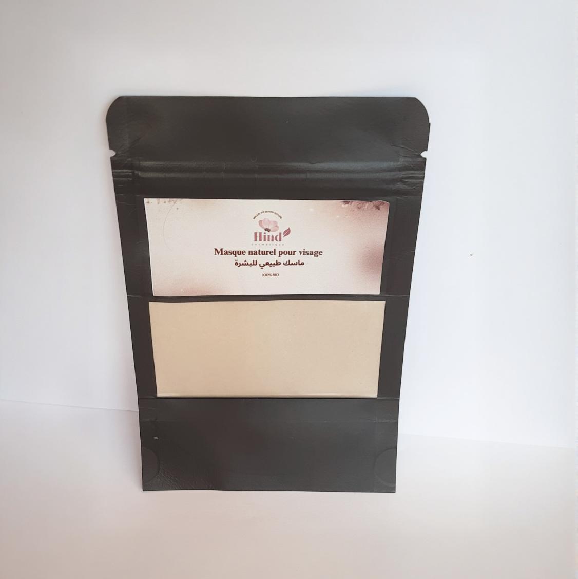 ماسك طبيعي للبشرة-Masque naturel pour visage